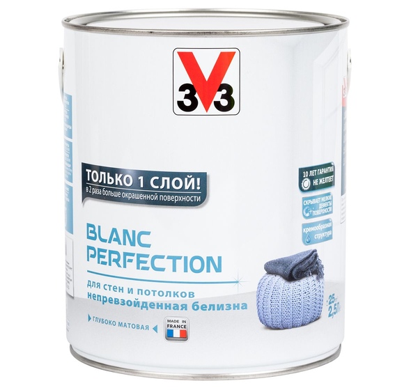 Краска V33 Blanc perfection 2.5 л